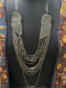 Elegant Beaded Layered Necklace