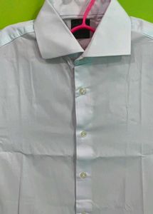 Light Blue Classic Fit Dress Shirt
