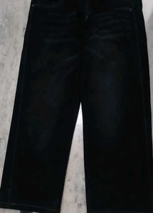 Black Wide Leg Jeans