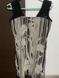 Unique Floral Print Dress