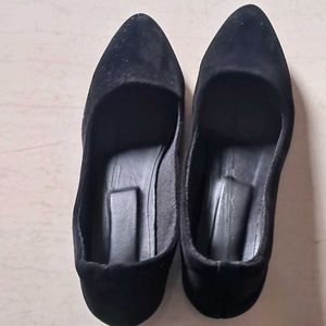 New Black Velevet Heels 👠 😍