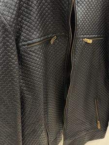 Unisex Quilted Black Jacket