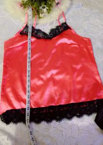 Satin Camisole &amp; Shorts Set