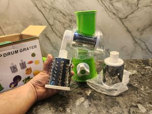Stainless Steel Drum Roller Grater