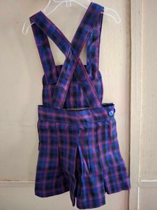 Pinafore Skirt &amp; Bow Set