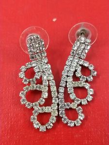 Silver Diamond Necklace Of High Quality