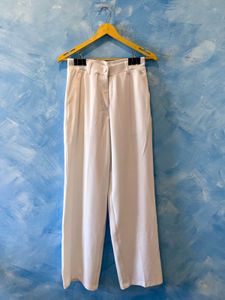 Elegant White Blazer Set (M)