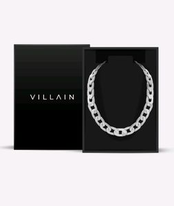 VILLAIN RHODIUM PLATED SILVER BRACELET