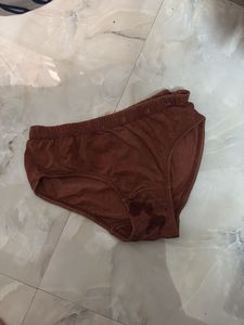 Brown Cotton Briefs