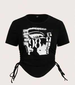 black crop Top