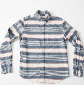 Aeropostale Striped Button-Down Casual Shirt