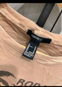 forever 21 crop top 🤎