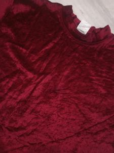 New Maroon Top