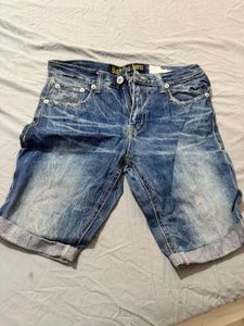 Stylish Blue Denim Shorts