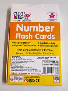 Kids Numbers Flash Cards