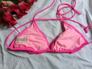 Bright Pink Bikini Top