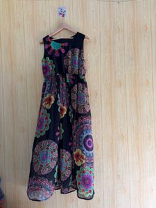 Boho Floral Maxi Dress