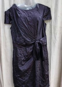 I. Elegant Purple Sheath Dress