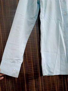 Girls Light Blue Formal Shirt