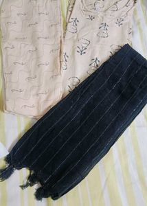 Printed Kurta Set with dupatta