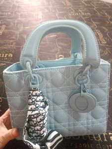 Dior bag light blue