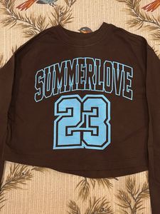 Summerlove Cropped Long Sleeve Tee