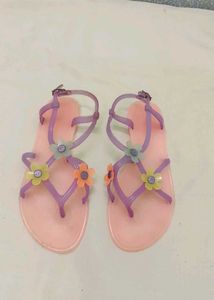 Cute Flower Jelly Sandals