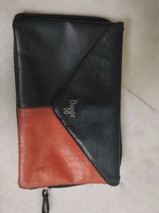 ORIGINAL Baggit Clutch - Black &amp; Orange