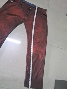 Stylish Red Wash "New Generation" Jeans of 1