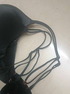 Lace Trim Bra and Panty Set