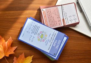“Class 10 Science & Maths Quick Revision Cards | E