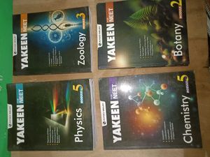 Yakeen NEET Physics, Zoology, Chemistry, Botany