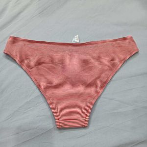 Red and 😍White Striped Panty