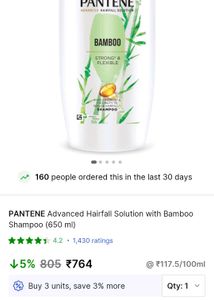 PANTENE Advanced Hairfall Solution Shampoo