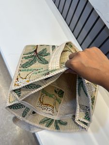 Brand 🆕 Exotic Jungle Block Print Tote Bag