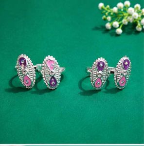 Double Pair of Ethnic Toe Rings