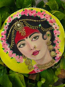 Handcrafted maa rukmini Painting