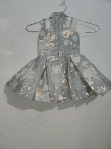 Sparkly Floral Dress for Girls