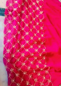 Pink Embroidered Anarkali Dress