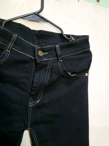 Dark Blue Denim Jeans