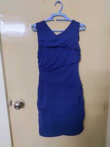 Royal Blue Midi Dress