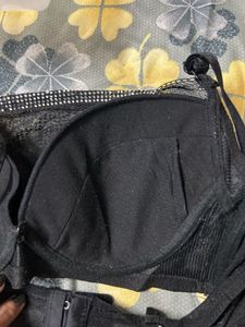 Sparkling Black Bra