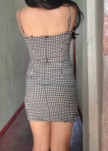 Gingham Mini Dress