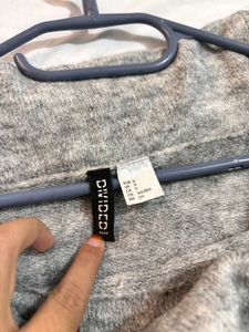 Original H&amp;M Grey Cowl Neck Sweater