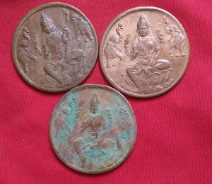3 Mata Token Coins (Sherawsli, Kalimata, Laxmi Mat