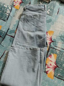 Light Wash Wide Leg Jeans