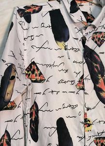 New Satin Print Shirt 🪶