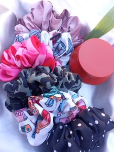 Scrunchies 6 Nos.