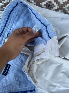 Old Money Cream Beige Chinos