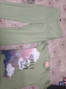 Comfy Light Green Lounge Set Steele in 38 bust